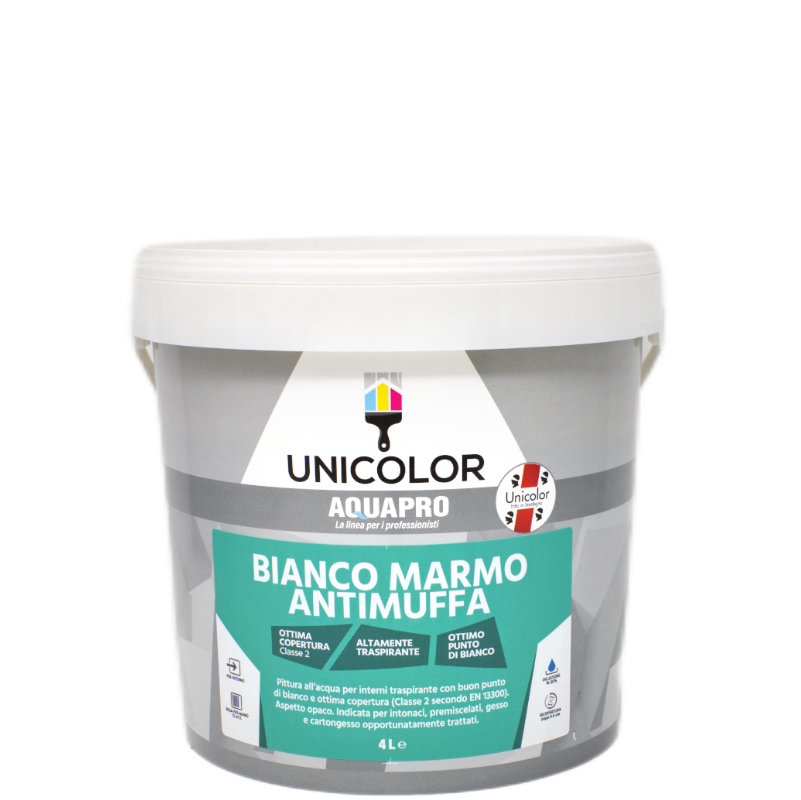 BIANCO MARMO ANTIMUFFA 4 L